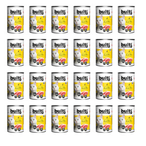 BULTI Rich in duck - nassfutter für Katzen - 24x400g