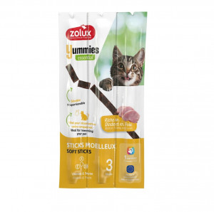 ZOLUX Yummies Turkey with liver - Katze behandeln - 3x5g
