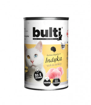 BULTI Rich in turkey - nassfutter für Katzen - 400g