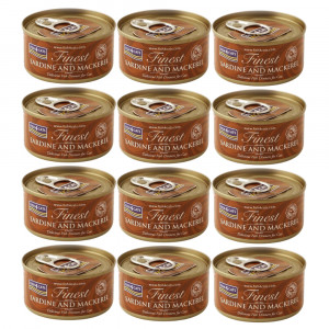 FISH4CATS Sardine and mackerel - nassfutter für Katzen - 12x70g