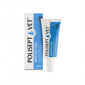 JM SANTE Polisept Vet Wound gel - gelverband für hunde und katzen – 30 ml