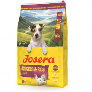 JOSERA Adult Mini Chicken & Rice - trockenfutter für Hunde - 900g