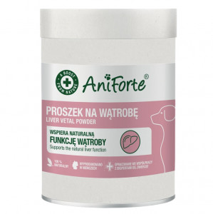 ANIFORTE Liver vetal powder - nahrungsergänzungsmittel für hunde - 100g