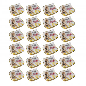 TUF TUF Alupak Entenpastete - Nassfutter für Hunde - 24x300g