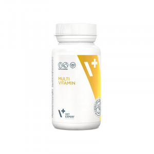 VET EXPERT Multivitamin – Vitamin- und Mineralstoffpräparat für Hunde und Katzen – 30 Kapseln.