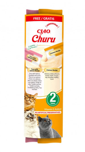 INABA Churu Tuna and chicken recipe - Katze behandeln - 2x14g