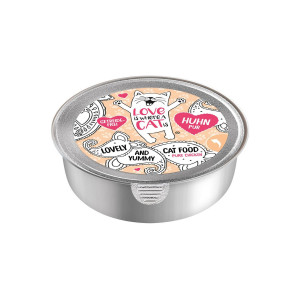 LOVE IS WHERE A CAT IS® Chicken - nassfutter für Katzen - 85g