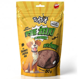 TUF TUF Psie żelki - poultry fudge - leckerli für hunde - 80g