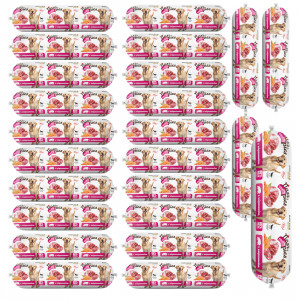 BIOFEED Nasz Pies Fleischwurst mit Schwein – Nassfutter für Hunde – 24x1 kg