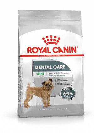 ROYAL CANIN CCN Mini Dental Care - Trockenfutter für ausgewachsene Hunde - 3kg
