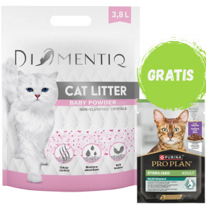 DIAMENTIQ Einstreu Micro Baby Powder nicht klumpend 3,8 l + GRATIS