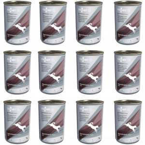 TROVET Hypoallergenic IPD mit Insekten - Nassfutter für Hunde - 12x400g