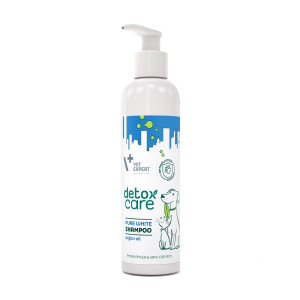 VET EXPERT Detox Care Pure White Shampoo - shampoo für hunde und katzen - 250 ml
