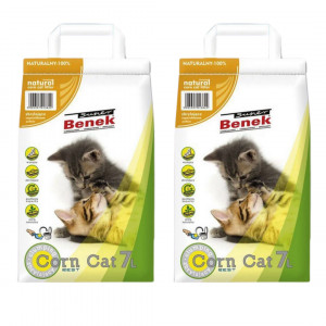 CERTECH Super Benek Corn Cat – klumpende Maisstreu – 2x7l