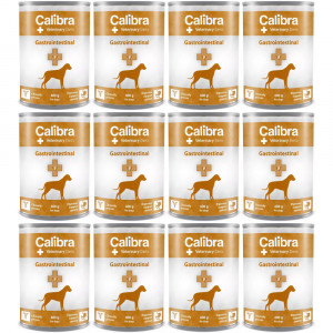 CALIBRA Veterinary Diets Gastrointestinal Pute - Nassfutter für Hunde - 12x400g