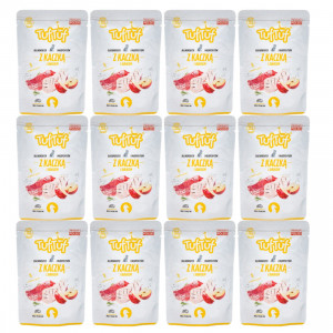 TUF TUF with duck and apple - Nassfutter für Hunde - 12x100g