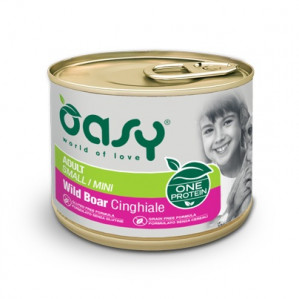 OASY One Protein Adult Small/Mini Wild Boar - Nassfutter für Hunde - 200g