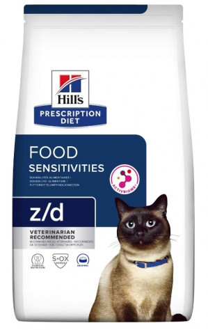 HILL'S PD Food Sensitivities z/d - Trockenfutter für Katzen - 1,5 kg 