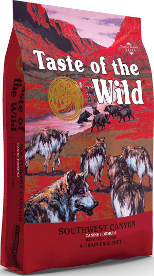 TASTE OF THE WILD Southwest Canyon Canine Formula - Trockenfutter für Hunde - 5,6 kg