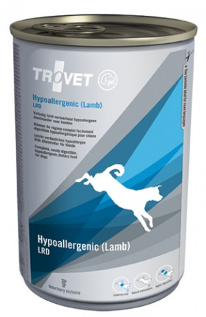 TROVET Hypoallergenic LRD with lamb - Nassfutter für Hunde - 400 g