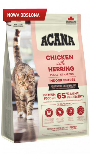 ACANA Indoor Entrée - trockenfutter für Katzen - 1,8kg