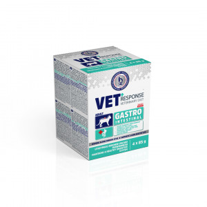 VET RESPONSE Gastrointestinal - nassfutter für Katzen - 4x85g