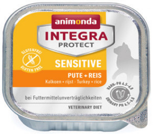 ANIMONDA Integra Protect Sensitive Turkey with rice - nassfutter für Katzen - 100g