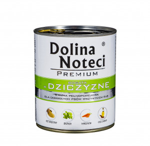 DOLINA NOTECI Premium Rich in game - Nassfutter für Hunde - 800 g