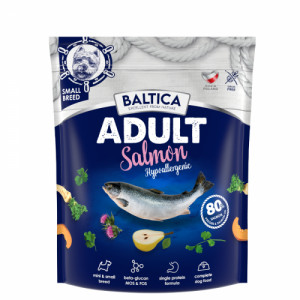 BALTICA Excellent Hypoallergenic Adult Small breeds Salmon - trockenfutter für Hunde - 1kg