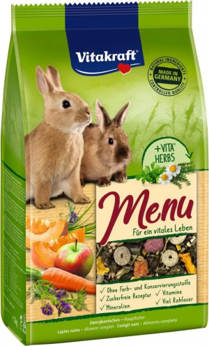 VITAKRAFT Menu Vital - kaninchenfutter - 3kg