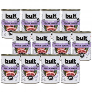 BULT Rich in lamb - Nassfutter für Hunde - 12x400 g