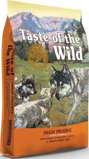 TASTE OF THE WILD Puppy High Prairie - Trockenfutter für Hunde - 12,2 kg