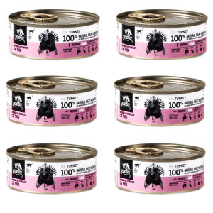 3COTY Turkey - nassfutter für Katzen - 6x80g