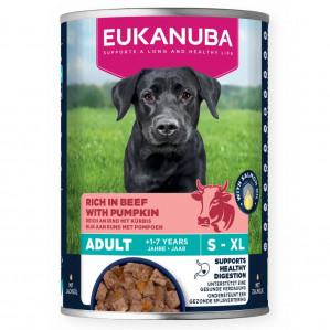 EUKANUBA Life Care Rich in beef and pumpkin - Nassfutter für Hunde - 400g