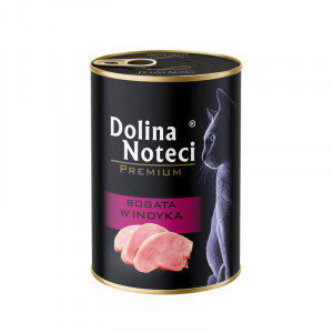 DOLINA NOTECI Premium Rich in turkey - nassfutter für Katzen - 400g