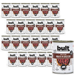 BULT Rich in game - Nassfutter für Hunde - 24x400 g