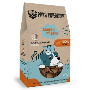 PAKA ZWIERZAKA Samo Mięsko Horse - leckerli für hunde - 70g
