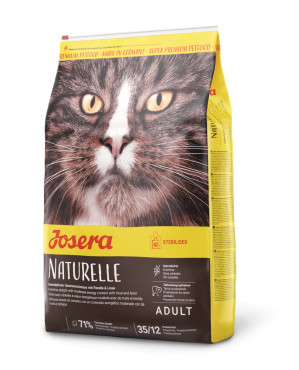 Josera Cat NATURELLE Adult Sterilised Trout – Futter für sterilisierte Katzen – 10 kg