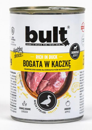 BULT Rich in duck - Nassfutter für Hunde - 800 g