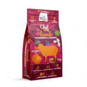 SYTA MICHA Chef Puppy Lamb, raspberries and pumpkin - trockenfutter für Hunde - 9kg