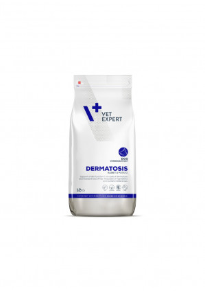 VET EXPERT Veterinary Diet Dermatosis Dog Kaninchen & Kartoffel - Trockenfutter für Hunde - 12 kg