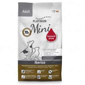 PLATINUM Adult Iberico Mini - Halbfeuchtes Hundefutter – 900g