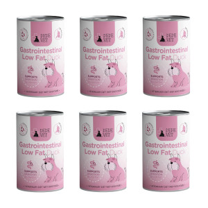 PAKA ZWIERZAKA Pepe Vet Gastrointestinal Low fat Duck - Nassfutter für Hunde - 6x400g