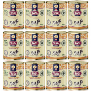 FOLK Altpolnisches Festmahl mit Kaninchen – Nassfutter für Hunde – 12x800g