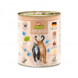 GRANATAPET DeliCATessen Pur Veal - nassfutter für Katzen - 800g