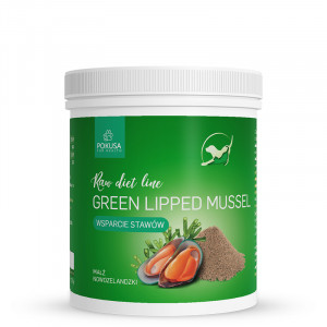 POKUSA RawDietLine Green Lipped Mussel - nahrungsergänzungsmittel für hunde und katzen - 150g