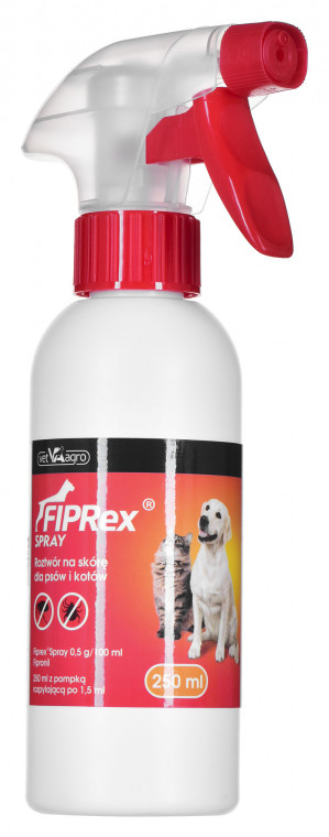 FIPREX Floh- und Zeckenspray für Hunde und Katzen - 250 ml