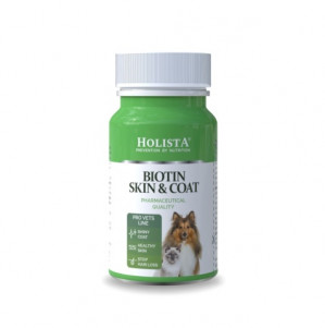 HOLISTA Biotin Skin & Coat - nahrungsergänzungsmittel für hunde und katzen - 90 pcs