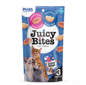 INABA Juicy Bites Chicken and tuna - Katze behandeln - 3 x 11g