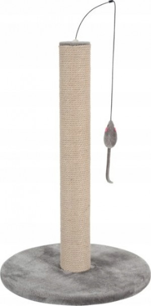 Zolux Katzenkratzbaum mit Spielzeug 63 cm - grau 